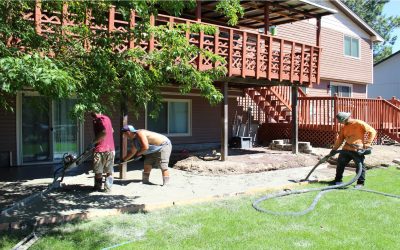 Homeowner’s Back Patio